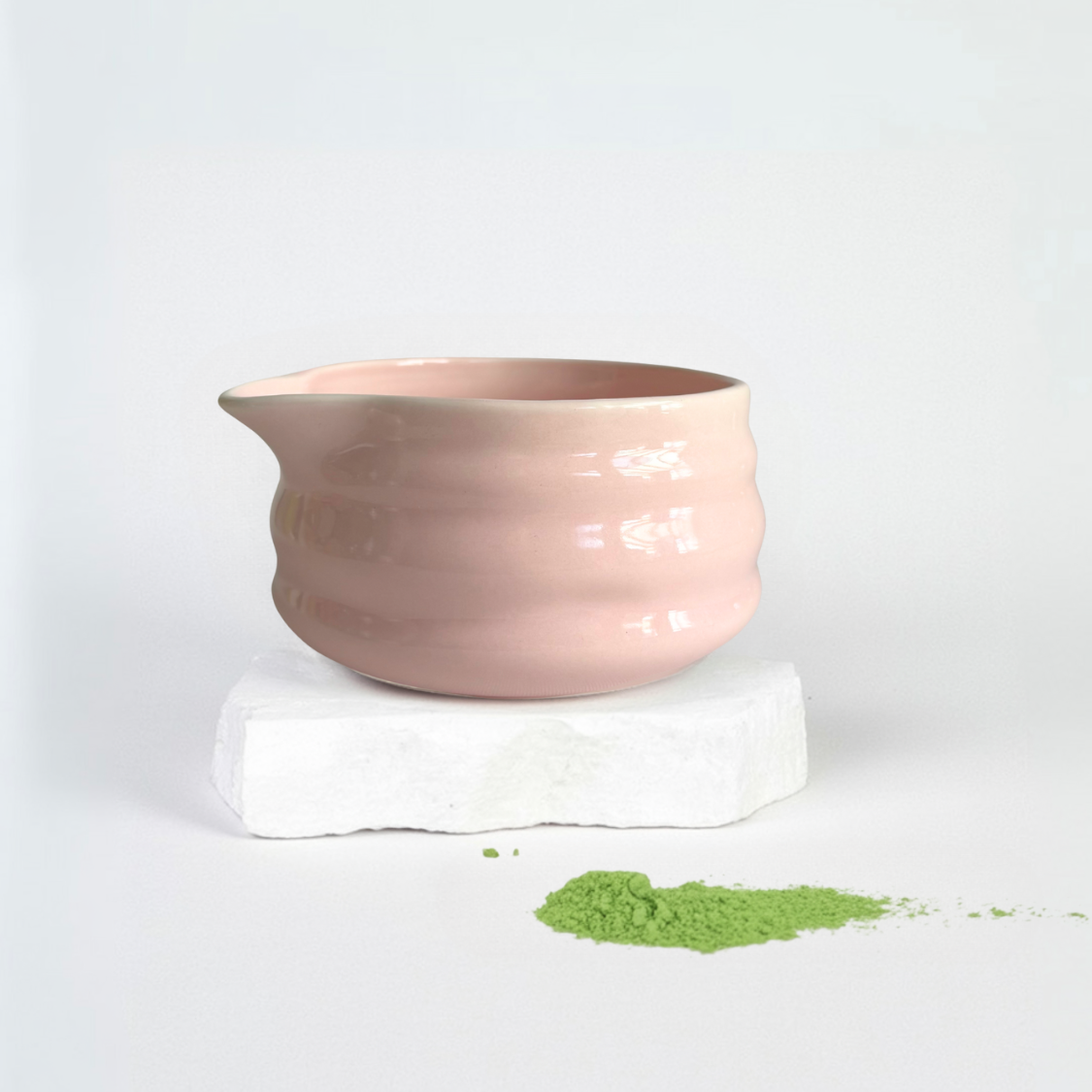 Keramische matcha kom