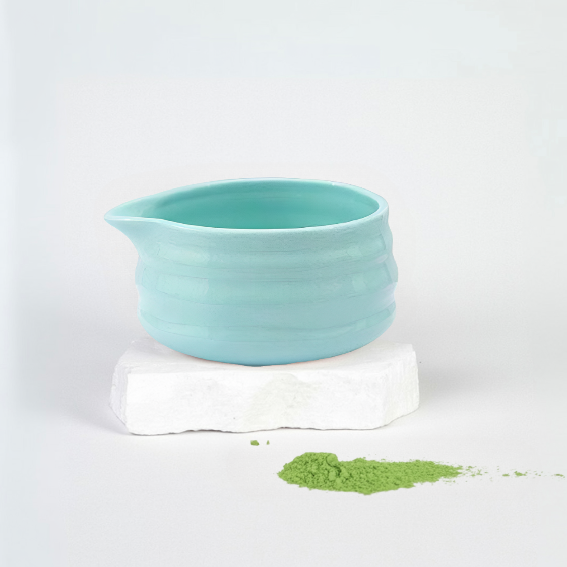 Keramische matcha kom
