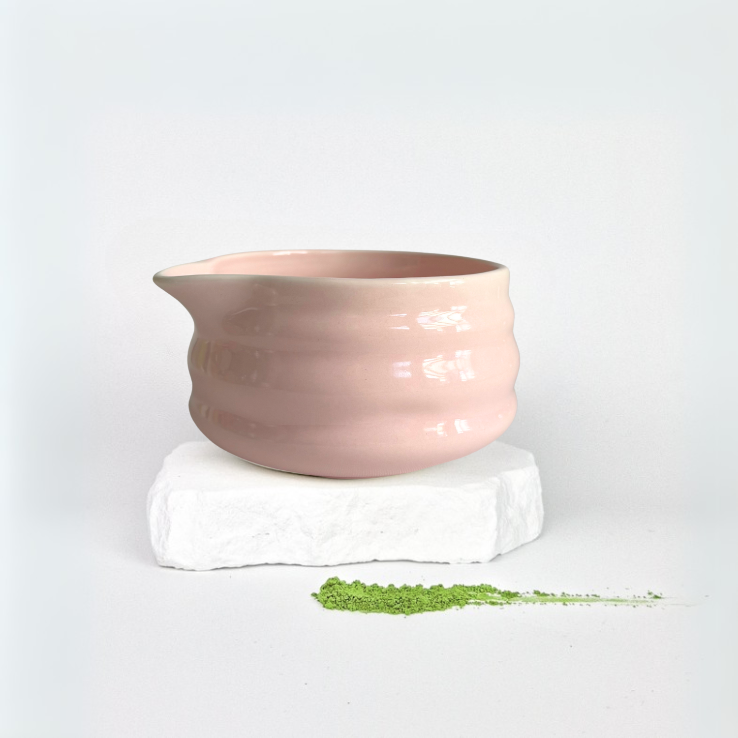 Keramische matcha kom